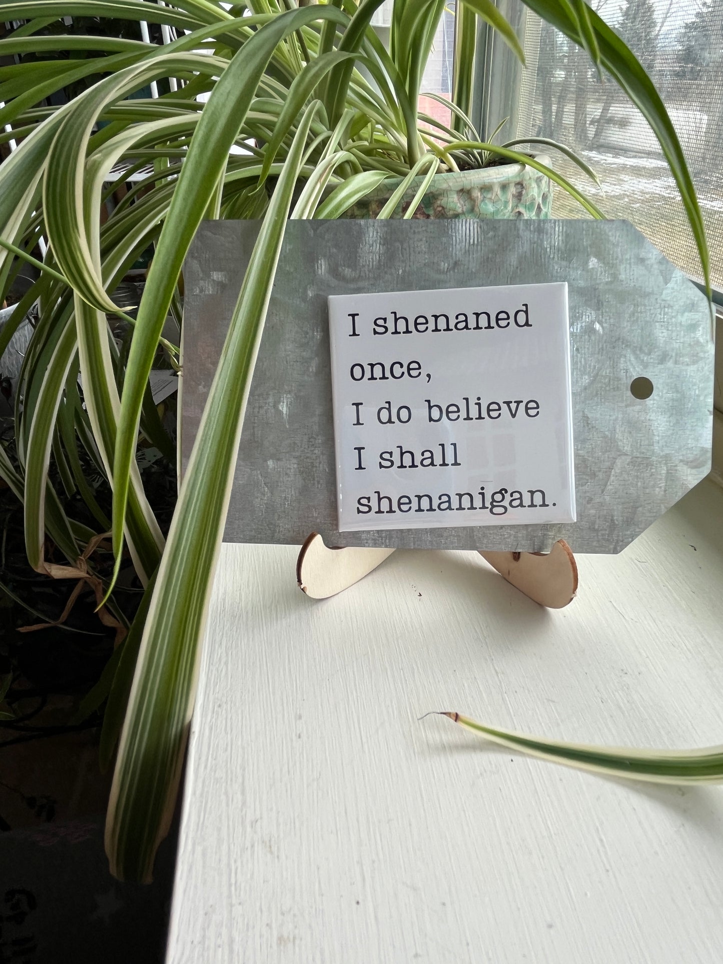 I Shenanded Once 2.5" Square Magnet