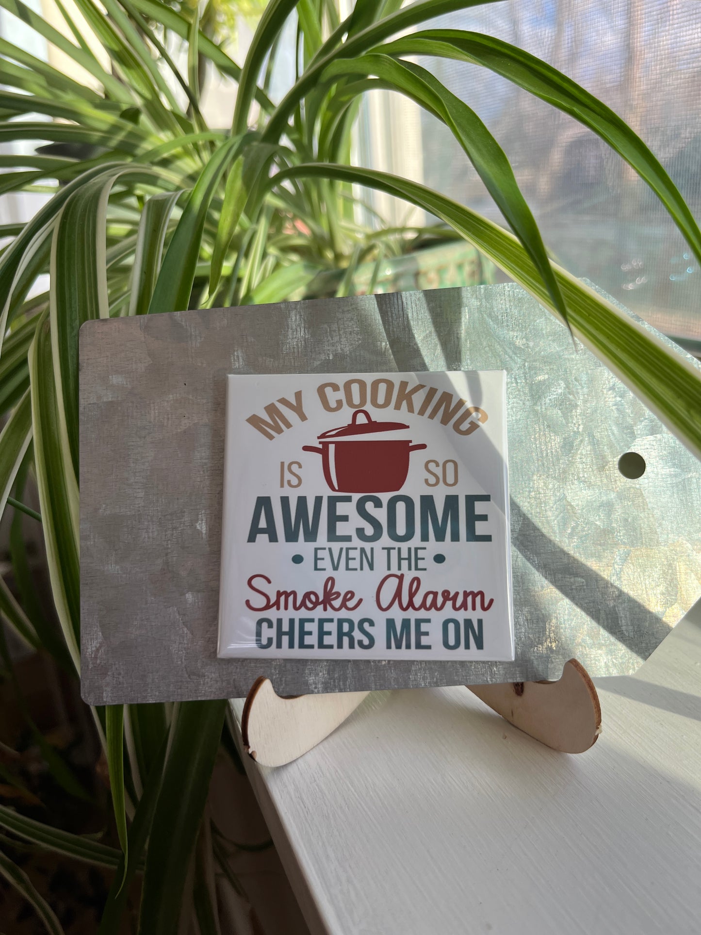 My Cooking Is So Awesome 2.5" Square Magnet