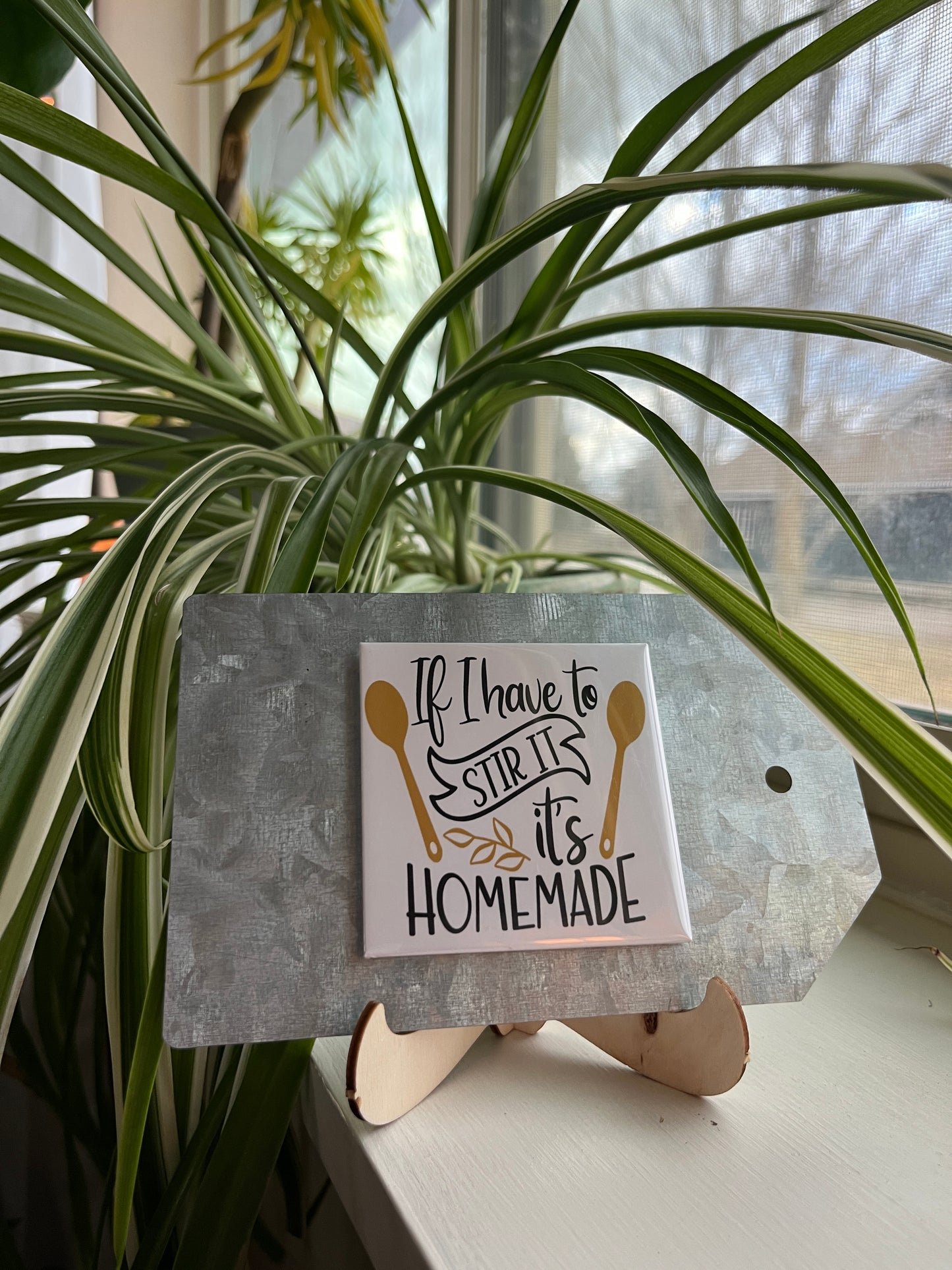 If I Have To Stir It It’s Homemade 2.5” Square Magnet