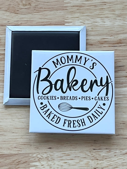 Mommy’s Bakery 2.5" Square Magnet