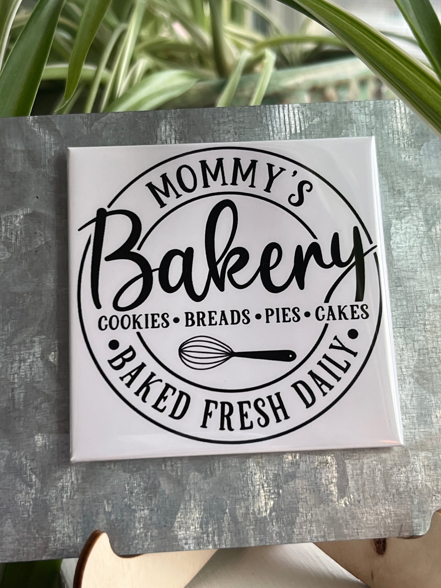 Mommy’s Bakery 2.5" Square Magnet