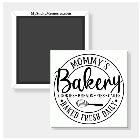Mommy’s Bakery 2.5" Square Magnet